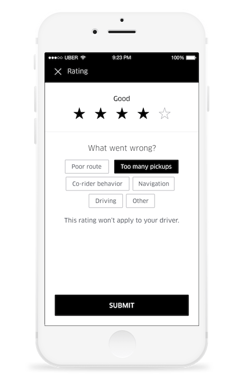 uber rating
